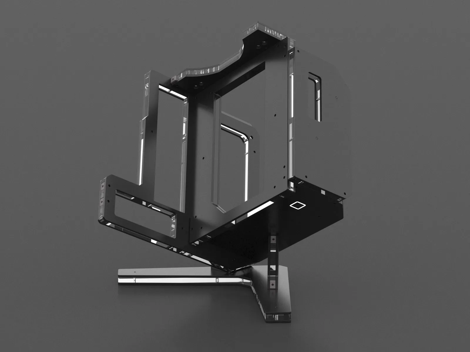 Rhino Y Mini-ITX Open Air Case - Image 6